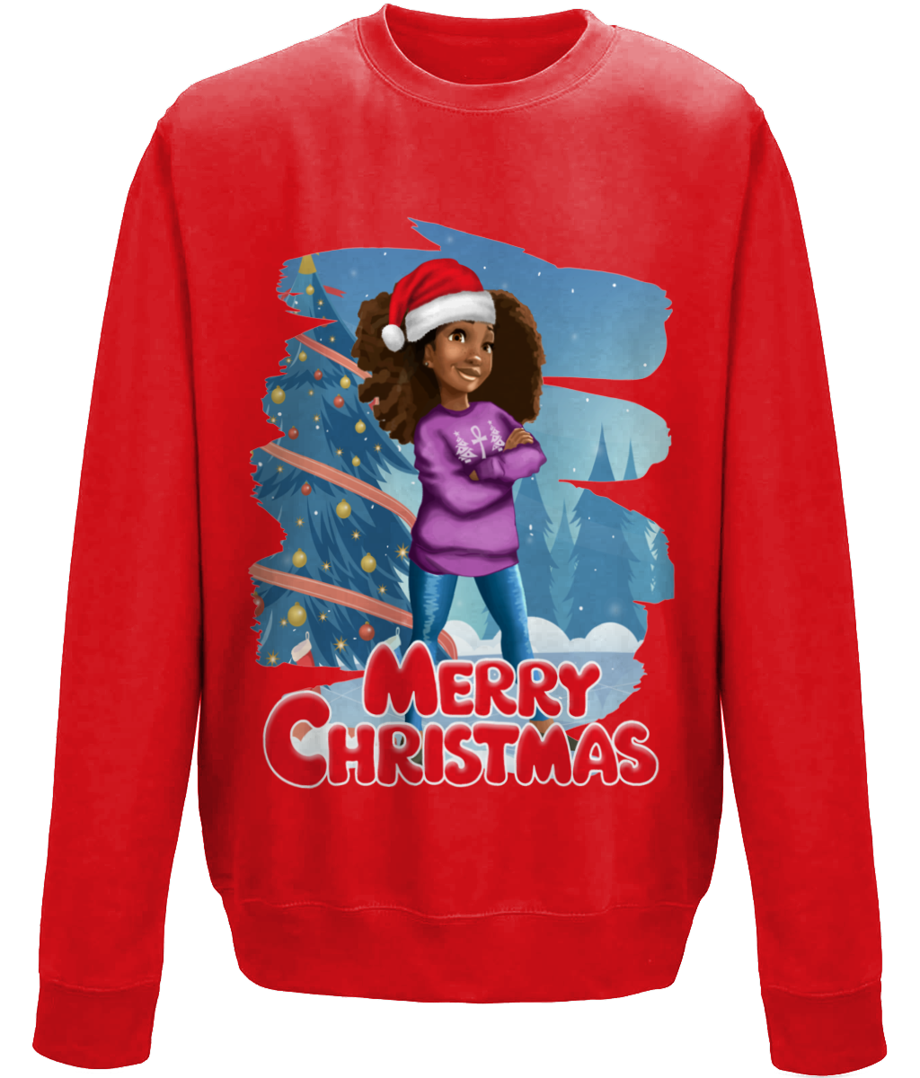 Biankha Children's Christmas Jumper