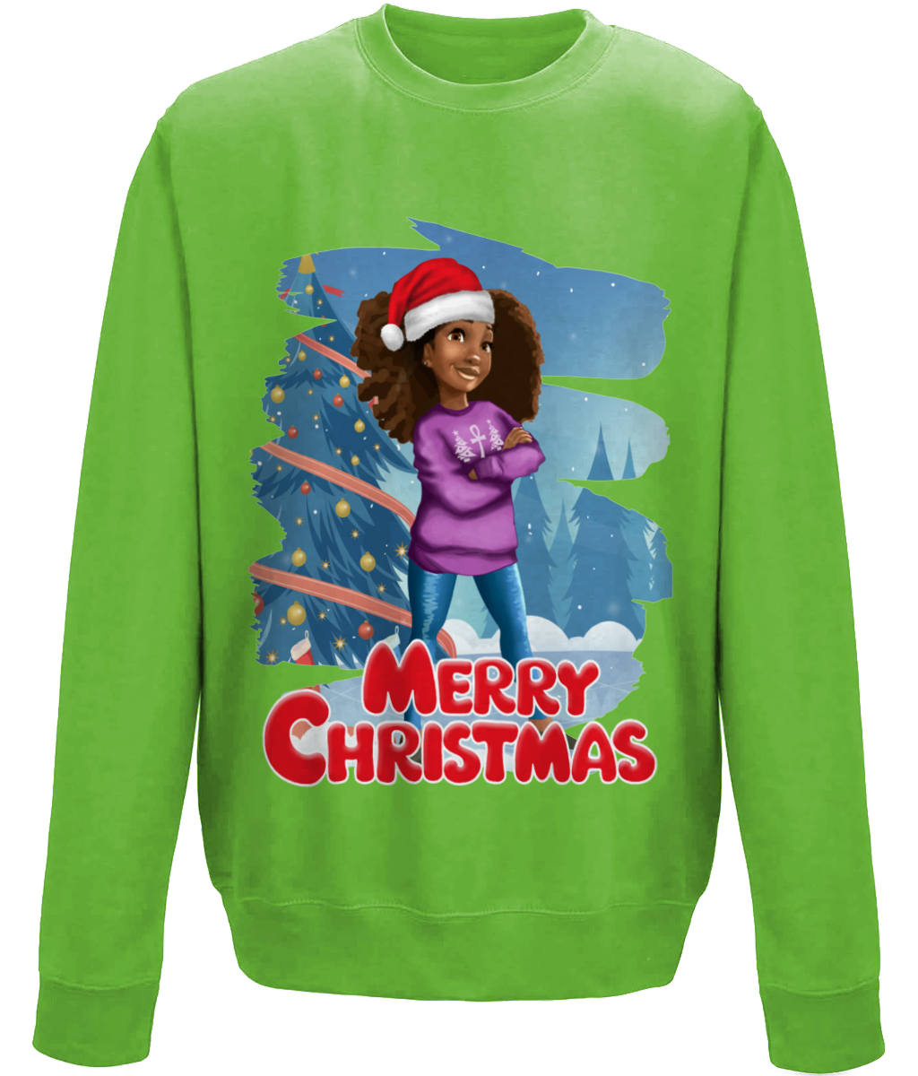 Biankha Children's Christmas Jumper