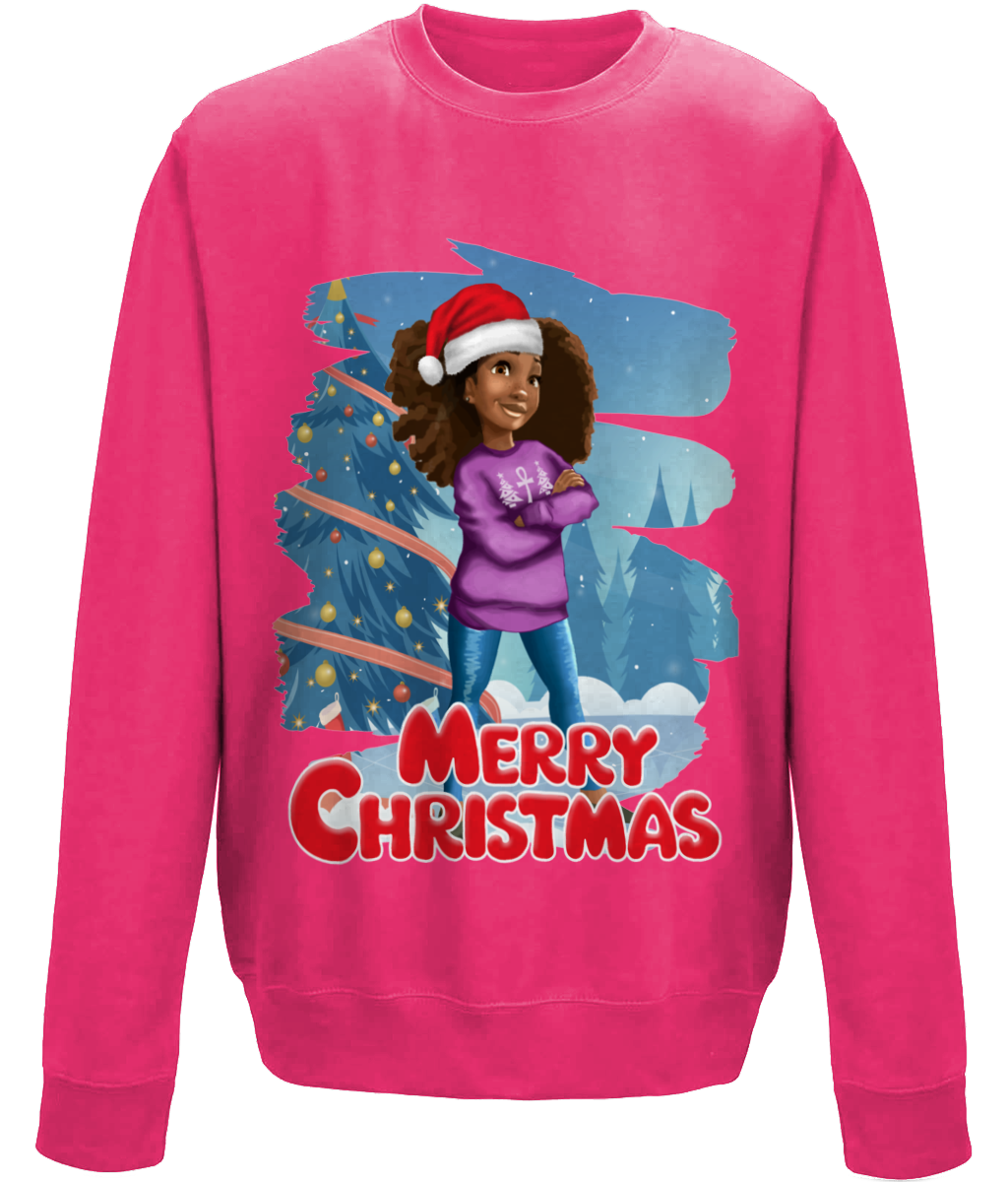 Biankha Children's Christmas Jumper