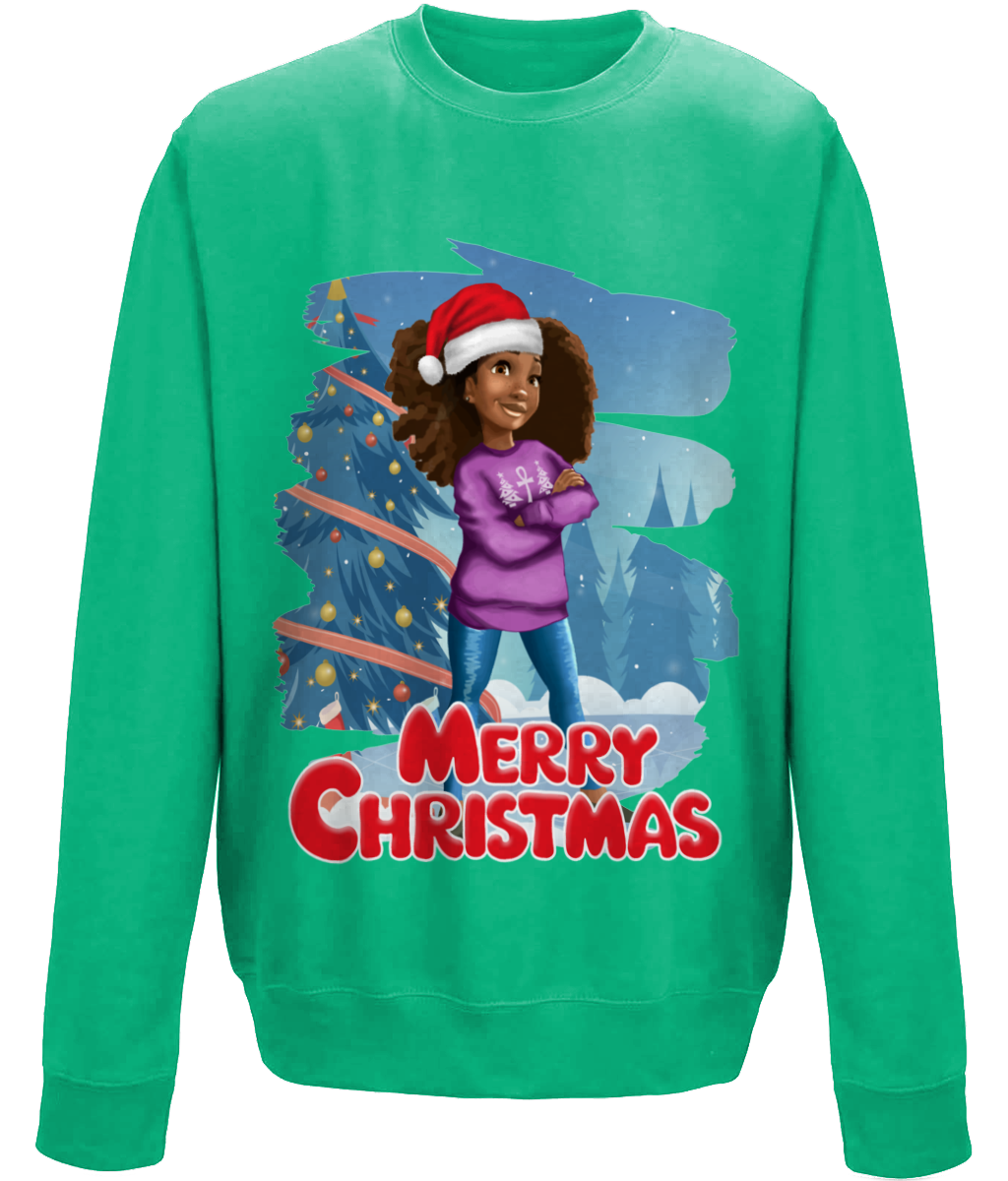 Biankha Children's Christmas Jumper